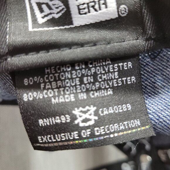 New Era Indiana Pacers Hat Mens Snapback 9Fifty NBA Blue Basketball NWOT - Picture 10 of 13